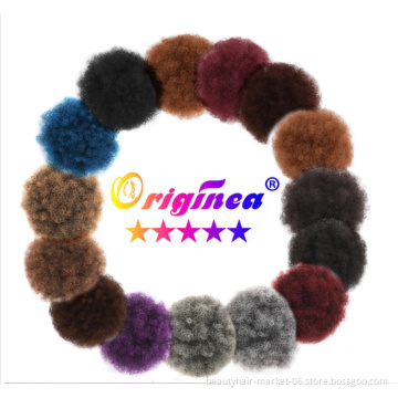 Synthetic Afro Kinky Curly Hair Chignon for Black Women Afro Bun 15 color hairpiece Afro Puff Drawstring Bun